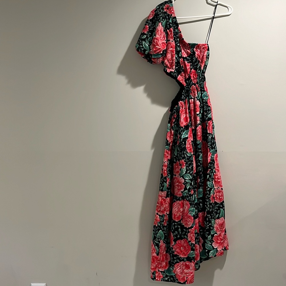 Moon River one shoulder dress